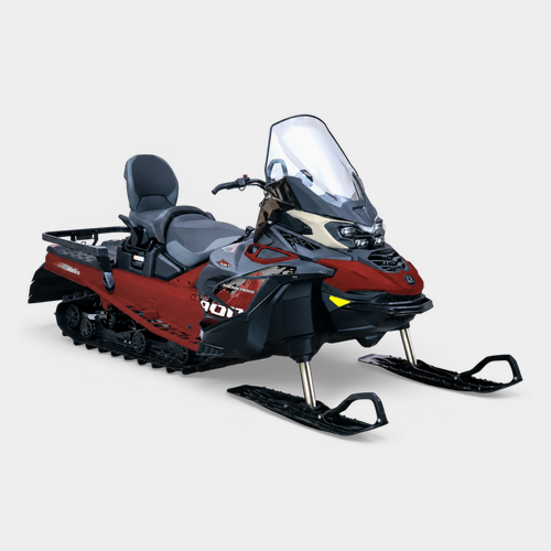Снегоход AODES Snowcross 900 LTS SWT 609mm LCD 10.25 Black + Red 2026