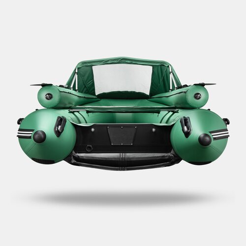 Надувная лодка GLADIATOR E380X PRO зеленый