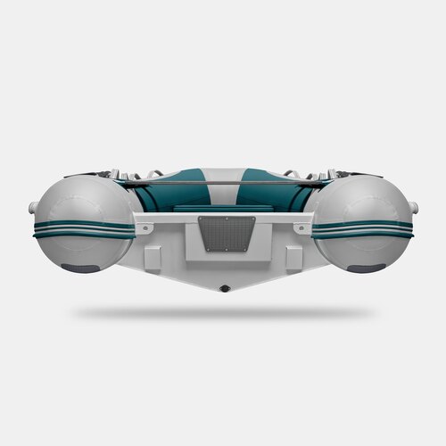 Надувная лодка RIB GLADIATOR AL 380 морской зеленый-белый (СПб)