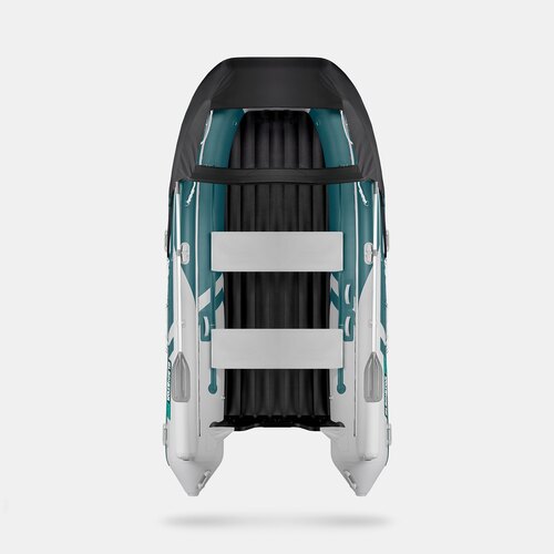 Надувная лодка GLADIATOR E420X морской зеленый-белый