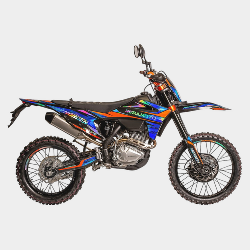 Мотоцикл Regulmoto Norden (Черный/ синий, 102906-1)