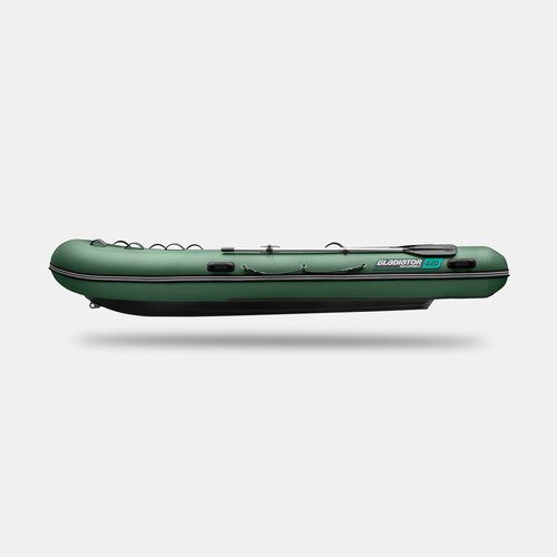 Надувная лодка RIB GLADIATOR AL 420 зеленый (СПб)