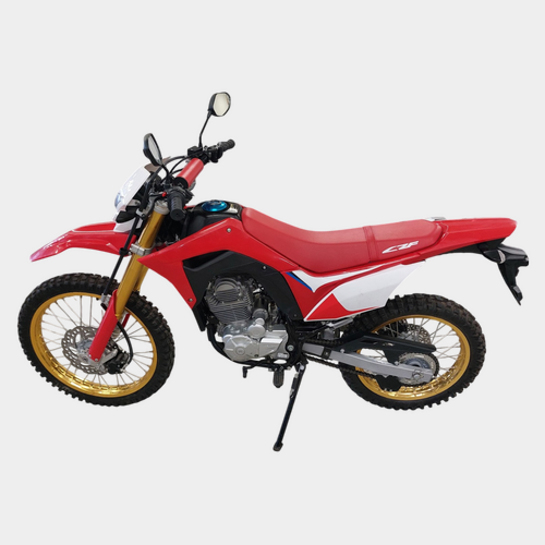 Мотоцикл RZ250 красно-белый