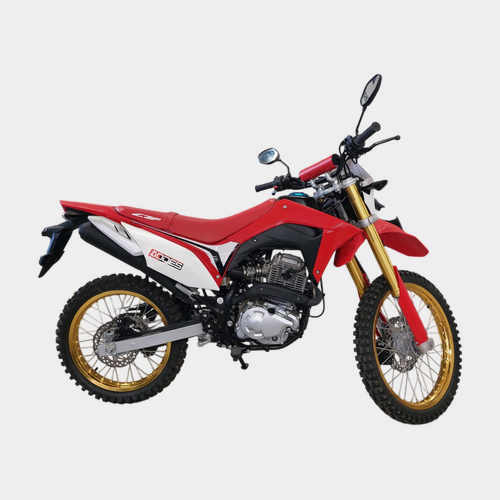 Мотоцикл RZ250 красно-белый