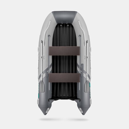 Надувная лодка GLADIATOR E450S светло/темно-серый