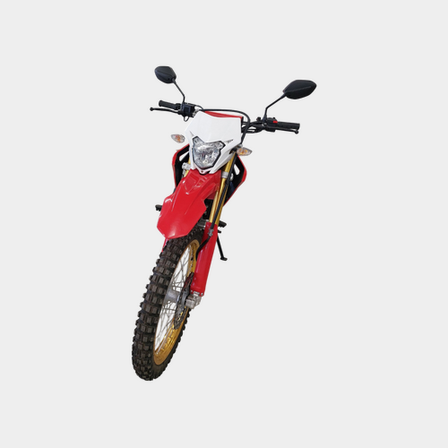 Мотоцикл RZ250 красно-белый