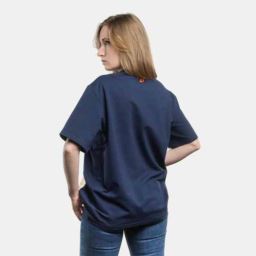 Футболка синяя Gladiator “Unroll the adventure” (S-M)