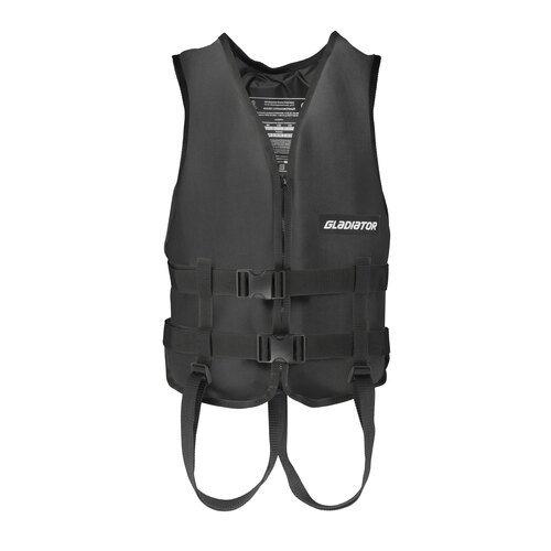 Жилет спасательный для сап серфинга GLADIATOR, черный, 120кг