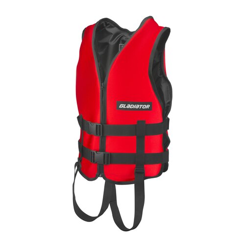 Жилет спасательный для сап серфинга GLADIATOR, красный, 120кг