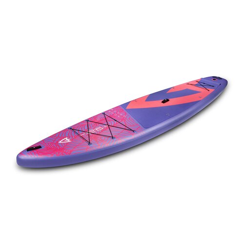 SUP доска надувная Aqua Arrow 12.6 ART Purple Leaf
