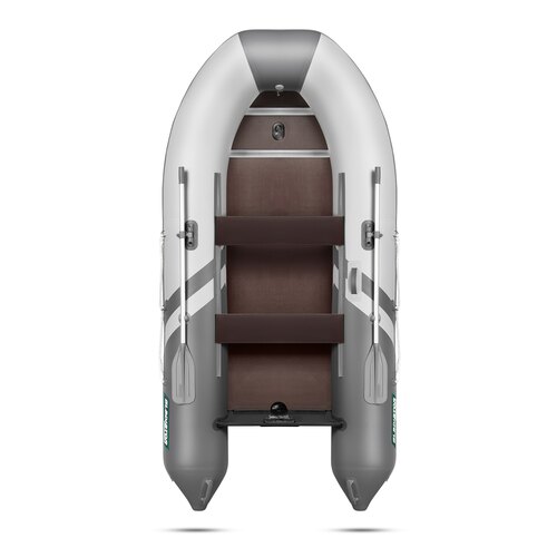 Надувная лодка GLADIATOR B330 светло-темносерый