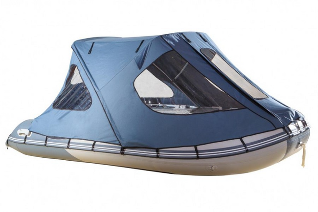 Тент ходовой с каркасом для лодок Gladiator 420 Цифровой камуфляж: купитьпо цене