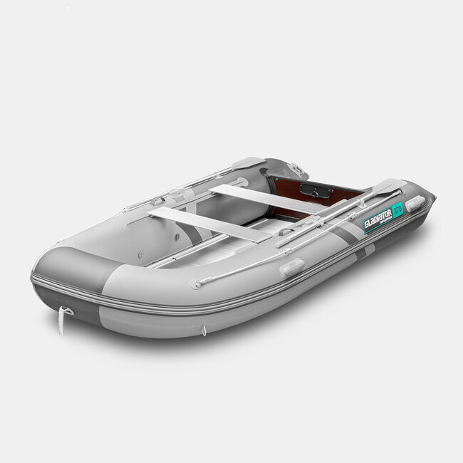 Надувная лодка GLADIATOR B330AL морской зеленый-белый